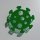 Virus - stilisiert | Deko passend zum Brettspiel "Pandemic" | Acrylglas 